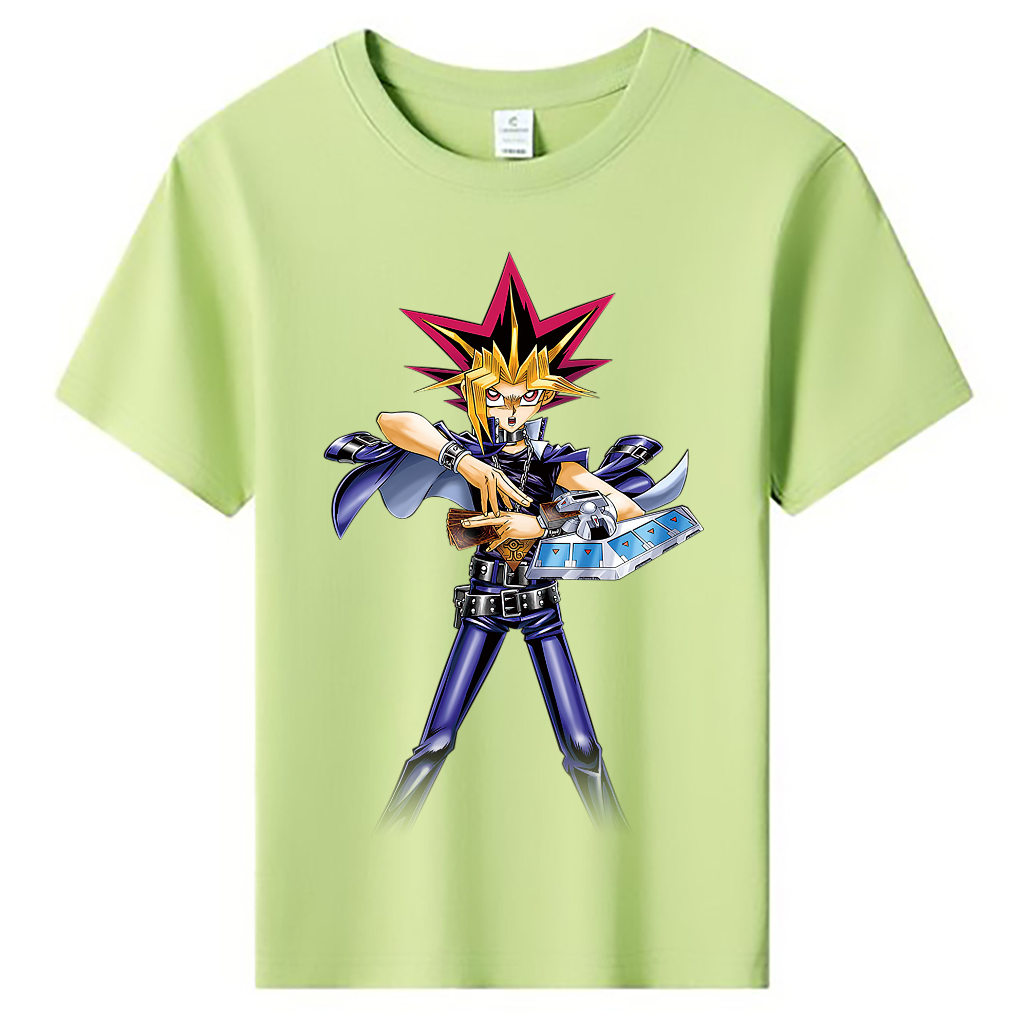 （画像用） 遊☆戯☆王 Yu-Gi-Oh! 綿100％キッズTシャツ（フロントプリント）